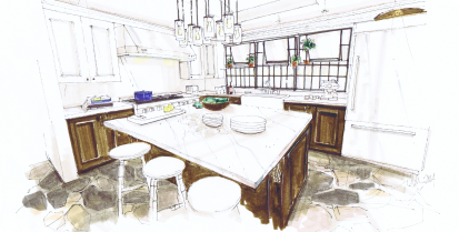 Проект кухонного корпуса